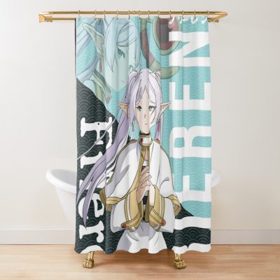 Frieren フリーレン | Sousou No Frieren Shower Curtain Official Frieren Merch