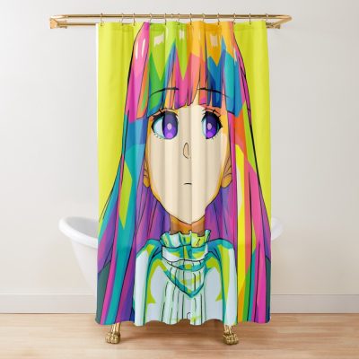 Sousou No Frieren Fern Shower Curtain Official Frieren Merch