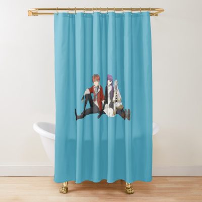 Frieren, Fern And Stark Shower Curtain Official Frieren Merch