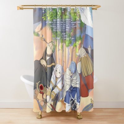 Sousou No Frieren Shower Curtain Official Frieren Merch