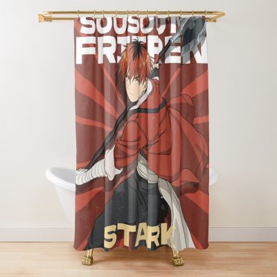 Stark シュタルク | Sousou No Frieren Shower Curtain Official Frieren Merch