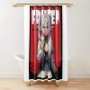 Frieren Red Comic Design Shower Curtain Official Frieren Merch