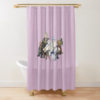 Frieren, Himmel, Heiter And Eisen Shower Curtain