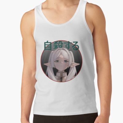 Frieren Says The Gamer Words Tank Top