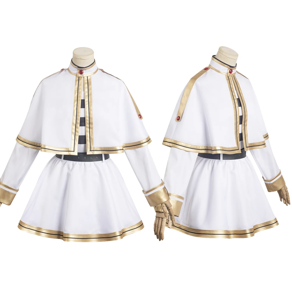 Sousou No Frieren Cosplay Frieren Fantasia Costume Coat Shirts Outfit Fantasy